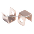 U Shaped Custom 1.0mm BeCu(beryllium copper) Contact Shrapnel